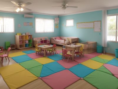 Crianças em aula interativa utilizando brincadeiras educativas para desenvolvimento infantil