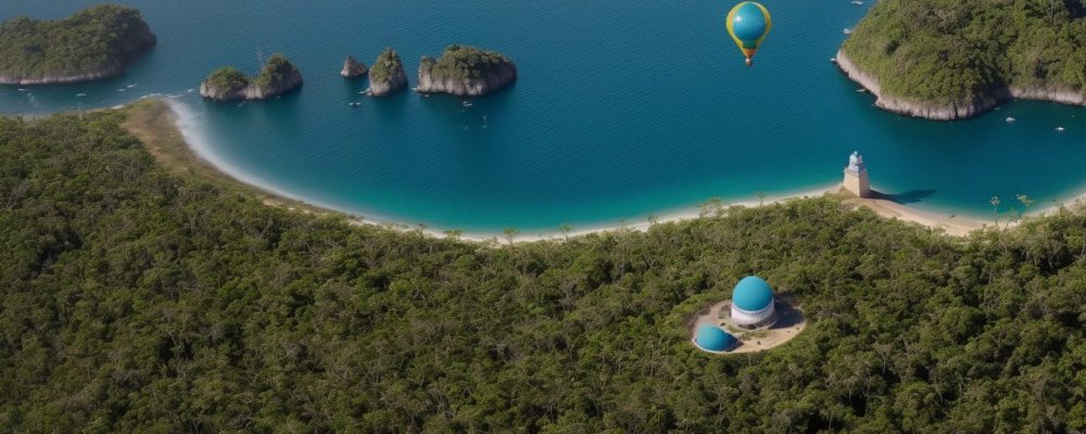 Imagem ilustrando o conceito de desenvolvimento sustentável, com elementos visuais que representam sustentabilidade ambiental e social.