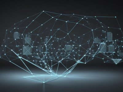 Imagem ilustrando as vantagens do desenvolvimento web com Java, mostrando código, gráficos e uma equipe colaborando em um projeto.