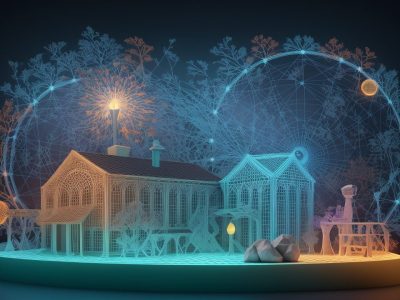 Design de jogos no setor público: Ilustração de um game designer criando soluções inovadoras para serviços públicos