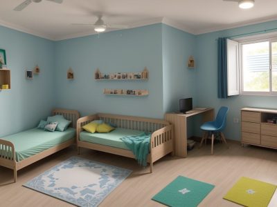 Ambiente escolar acolhedor com estudantes enfrentando dificuldades de aprendizagem com apoio.