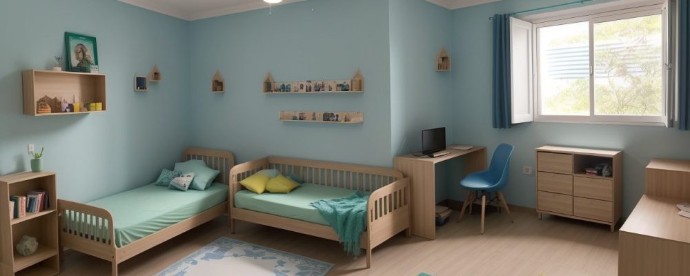 Ambiente escolar acolhedor com estudantes enfrentando dificuldades de aprendizagem com apoio.