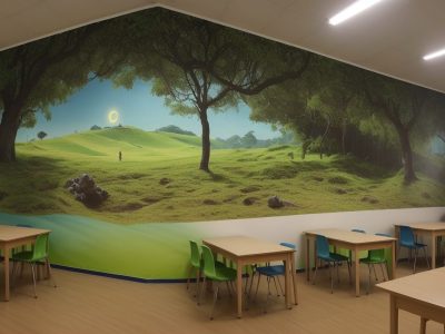 Sala de aula com educadores identificando dificuldades de aprendizagem em alunos.