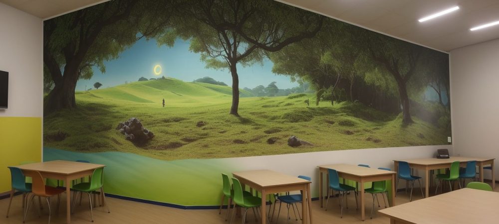 Sala de aula com educadores identificando dificuldades de aprendizagem em alunos.