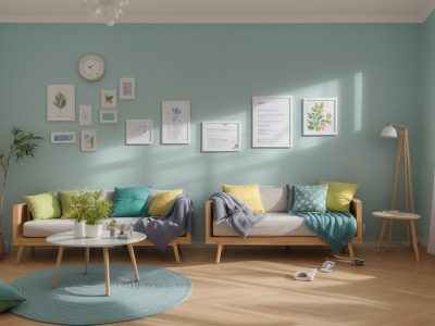 Crianças em sala de aula colaborativa observando gráficos sobre dificuldades de aprendizagem