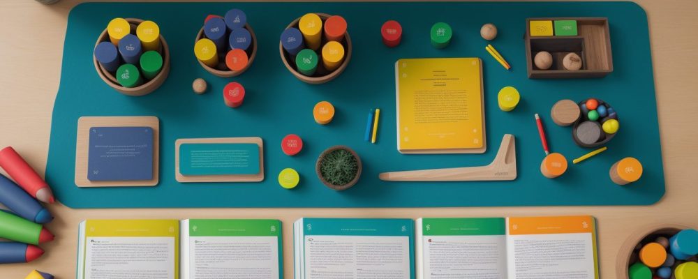 Cenário de sala de aula com alunos utilizando recursos visuais para superação de dificuldades de aprendizagem.