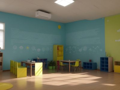 Educadores aplicando estratégias para auxiliar alunos com dificuldades de aprendizagem em sala de aula fervorosa.