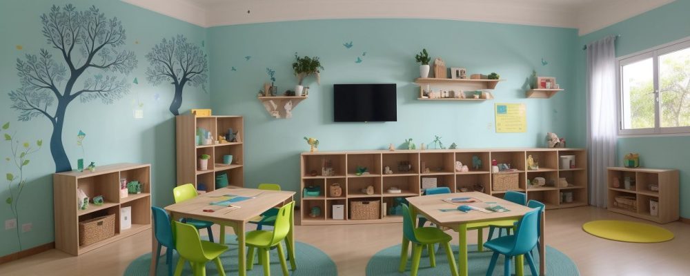 Crianças em sala de aula utilizando técnicas de ensino inovadoras para superar dificuldades de aprendizagem