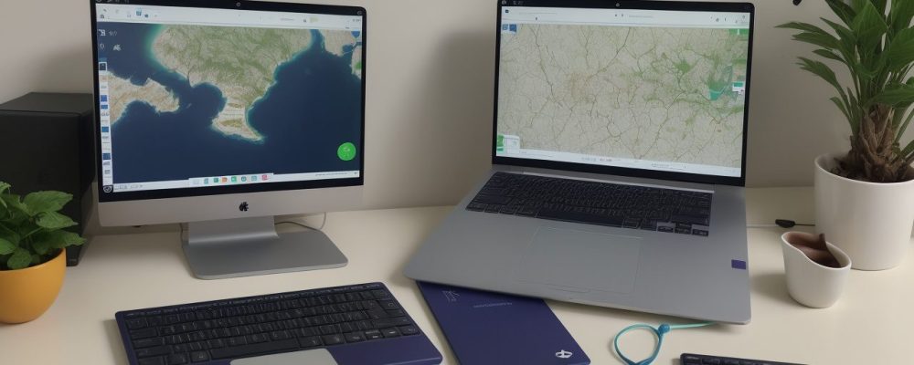 Servidor público digitando em um teclado moderno, com foco em digitação rápida e cursos de aprimoramento
