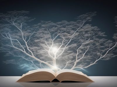 Ilustração representando os princípios do Direito Constitucional e direitos fundamentais, com elementos visuais como a balança da justiça e a Constituição