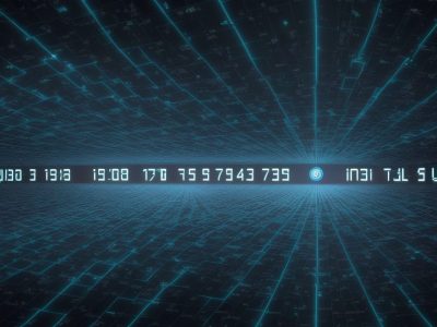 Ilustração de um profissional analisando gráficos de propaganda eleitoral online em um ambiente digital, com foco em legislação eleitoral e redes sociais.