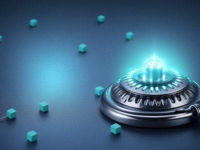 Imagem de um escritório com um servidor público analisando contratos empresariais e documentos de recuperação judicial, com um curso de direito empresarial online aberto no computador.