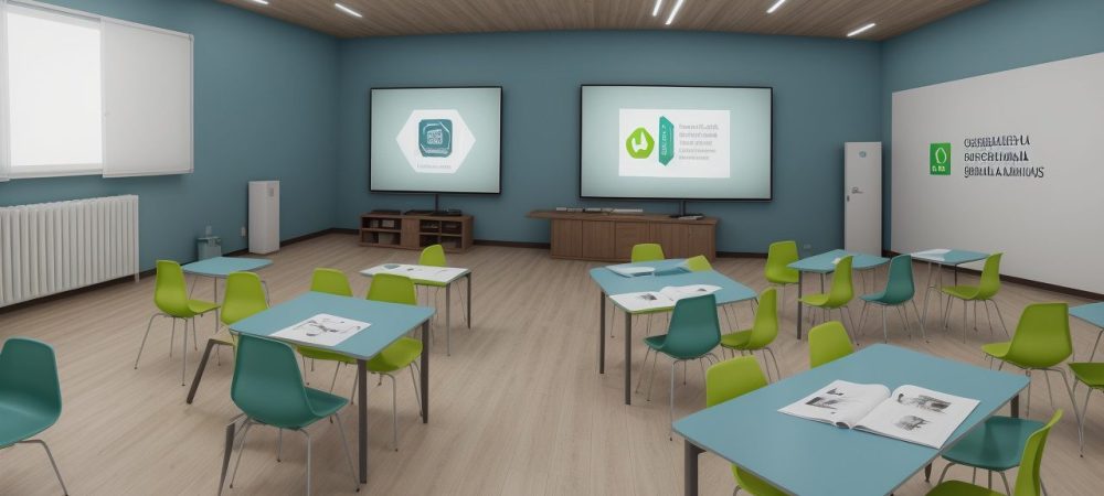Servidores públicos em uma sala de aula virtual estudando direito penal e tipos penais
