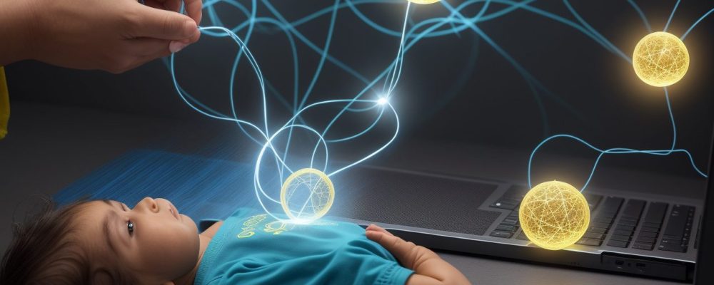 Aula virtual sobre direitos humanos da criança com discussões em grupo e materiais didáticos