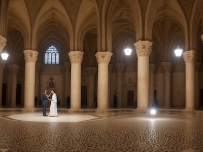 Servidores públicos engajados em discussão sobre cultura religiosa, promovendo respeito e inclusão no ambiente de trabalho.