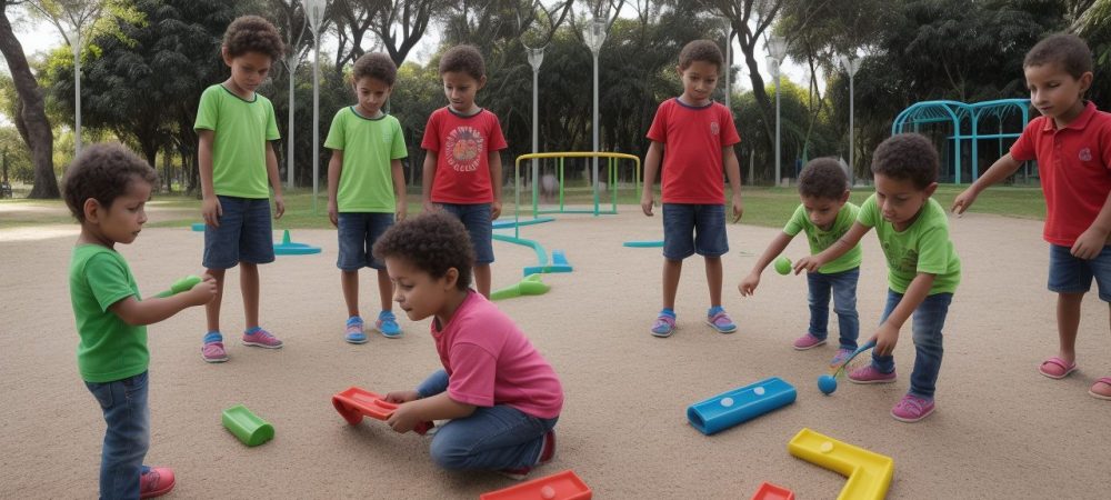 ECA: Crianças e Adolescentes Protegidos por Lei Crianças sorrindo e brincando em um ambiente seguro, representando os direitos garantidos pelo ECA