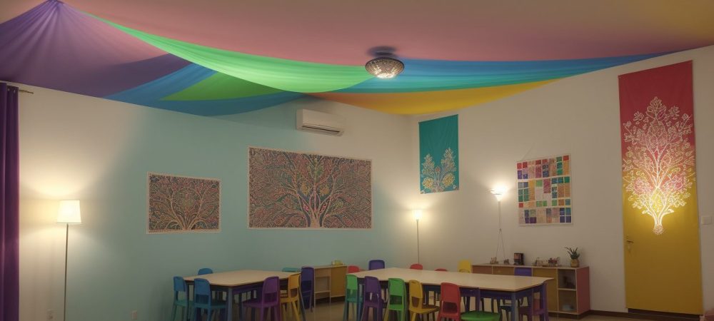 Imagem de alunos diversos em sala de aula, representando a Educação de Jovens e Adultos (EJA) com foco na inclusão e diversidade