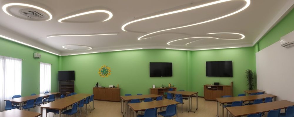 Imagem mostrando estudantes e educadores interagindo em uma sala de aula, com elementos visuais relacionados à educação cristã, teologia e ensino religioso, transmitindo aprendizado e transformação.