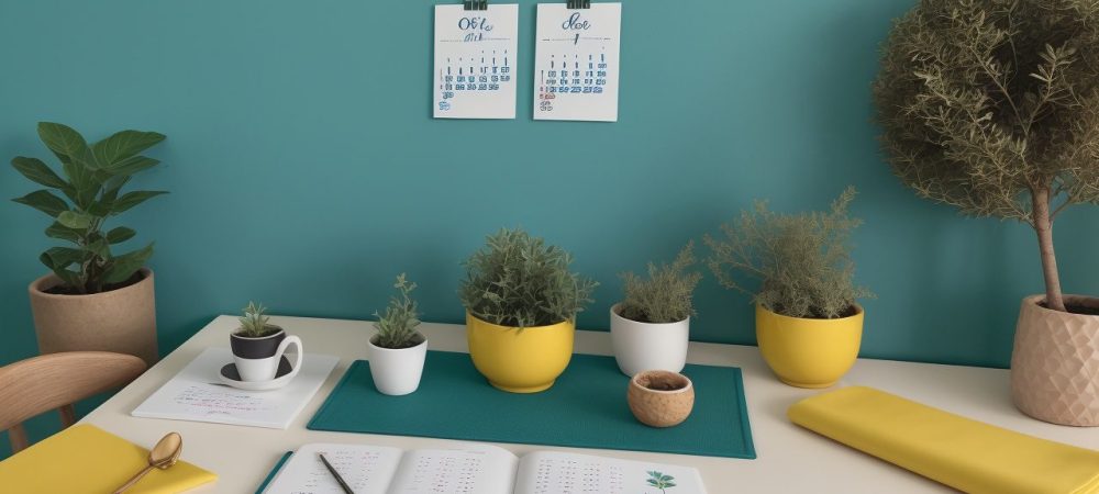 Representação visual de educação financeira com elementos de planejamento, orçamento e metas financeiras para o sucesso pessoal e profissional.