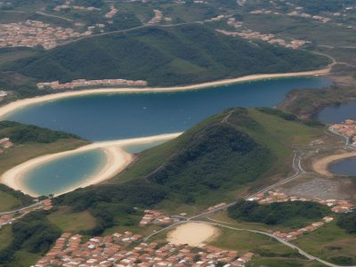 Cenário de educação financeira: uma pessoa estudando finanças pessoais, com gráfico de planejamento financeiro em um ambiente moderno e inspirador, focado em como sair das dívidas e investir.