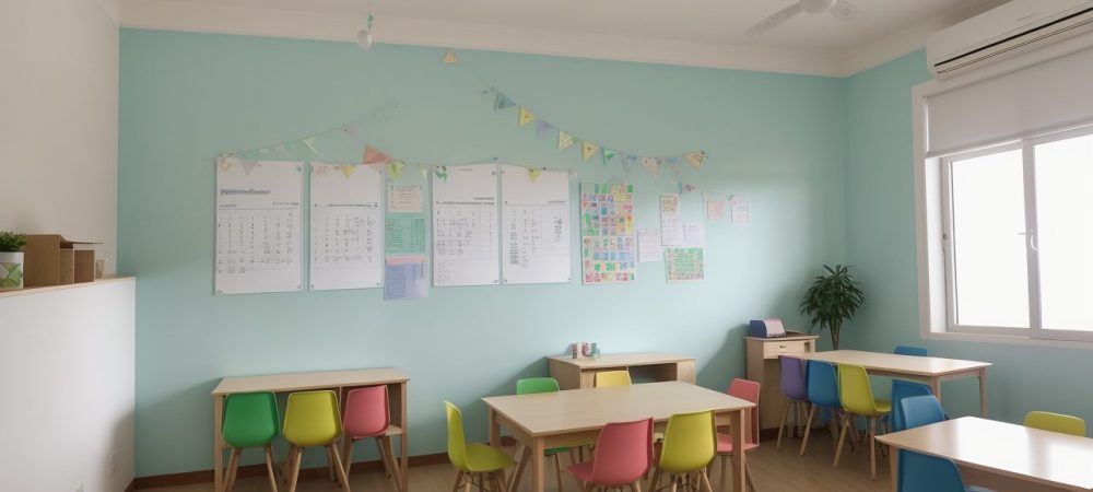 Educação Financeira nas Escolas: Crianças Aprendendo e Crescendo Crianças em sala de aula, aprendendo sobre educação financeira com atividades práticas e um curso de educação financeira para professores
