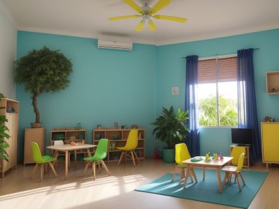 Crianças aprendendo em sala de aula com metodologias inovadoras de educação infantil, promovendo engajamento e desenvolvimento.