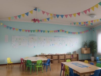 Crianças e adolescentes em sala de aula participando de atividades de educação integral, demonstrando desenvolvimento integral do aluno e engajamento.