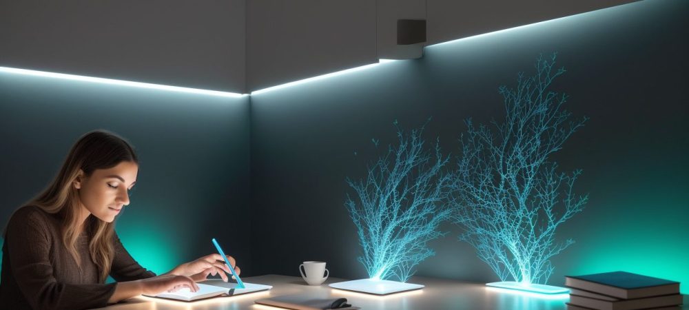 Educação Online: Transformando o Aprendizado e a Carreira Ilustração de educação online com alunos estudando em dispositivos, representando curso online para servidores públicos e flexibilidade no aprendizado.