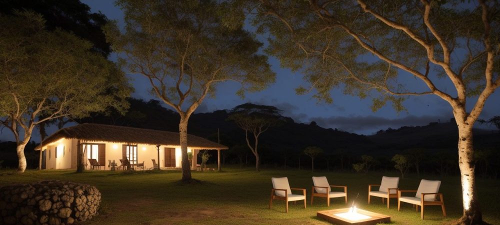 Imagem ilustrando a educação no campo, mostrando alunos e educadores engajados em atividades práticas e metodologias inovadoras, com foco em desenvolvimento comunitário.