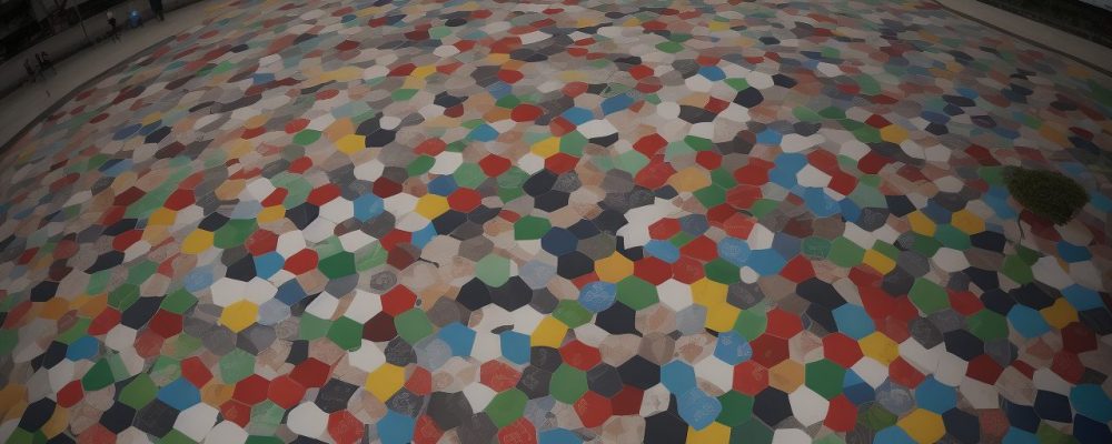 Ilustração de um grupo de pessoas interagindo, representando a educação para a cidadania e os direitos humanos em ação, promovendo a justiça social.