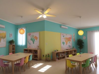 Ilustração de estudantes em debate sobre direitos humanos, representando educação para a cidadania e justiça social.