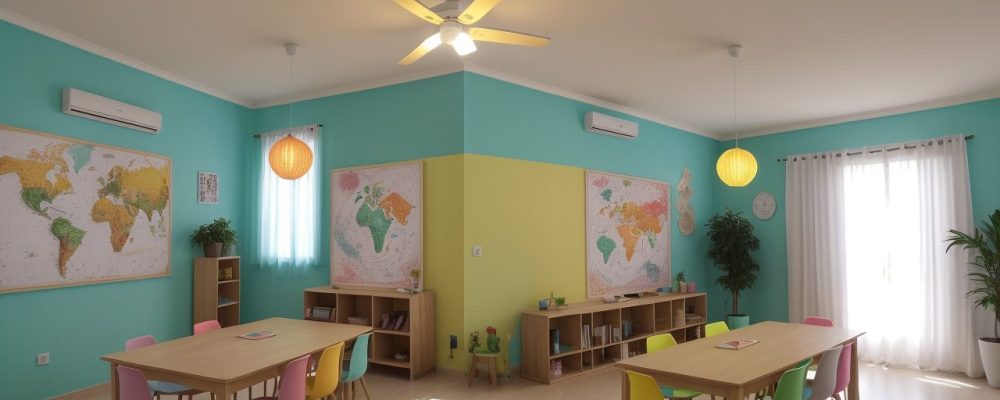 Ilustração de estudantes em debate sobre direitos humanos, representando educação para a cidadania e justiça social.