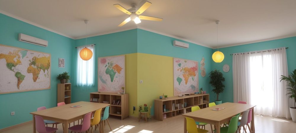 Educação para a Cidadania: Transformando Vidas e Sociedade Ilustração de estudantes em debate sobre direitos humanos, representando educação para a cidadania e justiça social.