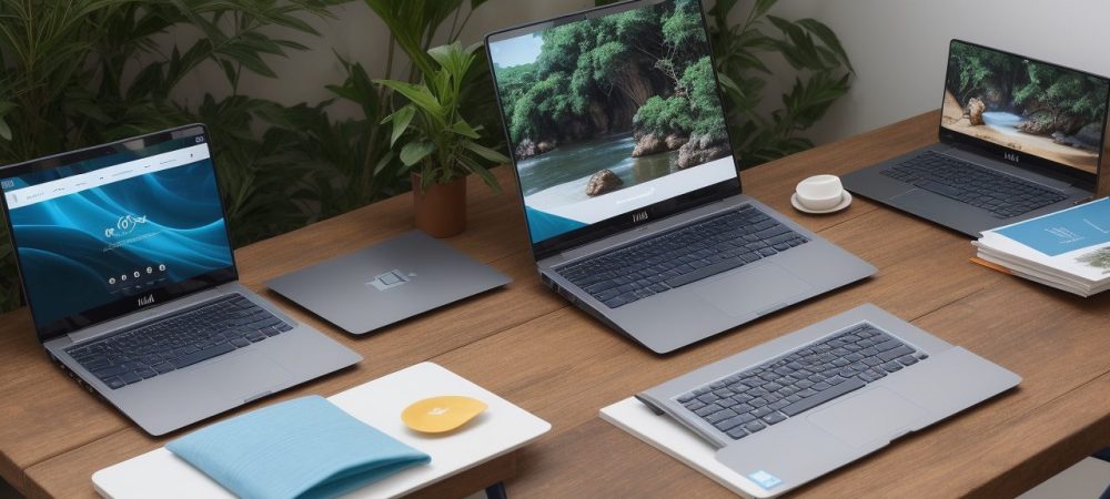 Imagem ilustrando empreendedores digitais aprendendo em curso online de empreendedorismo, com foco em inovação e crescimento.