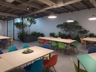 Servidores públicos reunidos, trocando ideias e participando de um curso de empreendedorismo, com foco em inovação e soluções para a comunidade