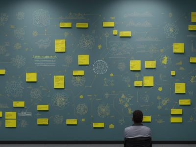 Representação visual da introdução à engenharia de software no setor público, com foco em metodologias ágeis e desenvolvimento de software