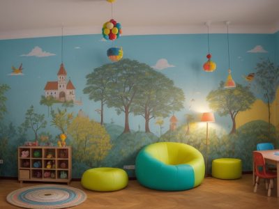 Crianças aprendendo espanhol com jogos e atividades lúdicas em sala de aula