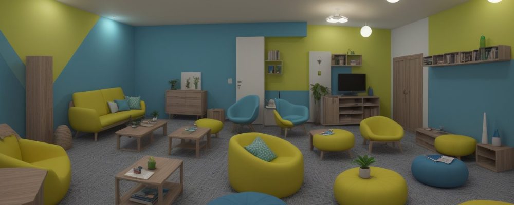 Professor explicando o ensino de biologia de forma dinâmica com aulas online e experimentos práticos para alunos