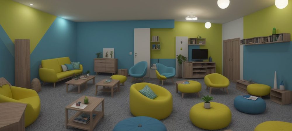 Professor explicando o ensino de biologia de forma dinâmica com aulas online e experimentos práticos para alunos