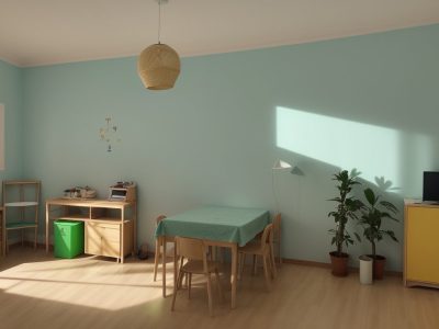 Sala de aula com crianças, materiais educativos e recursos lúdicos para dificuldades de aprendizagem