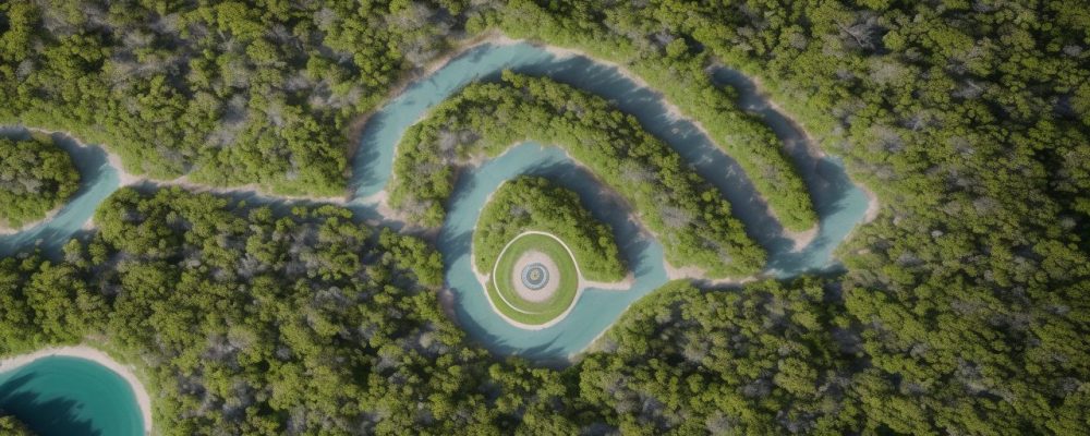 Ilustração mostrando o funcionamento do poder legislativo com símbolos de projetos de lei e debates no congresso.