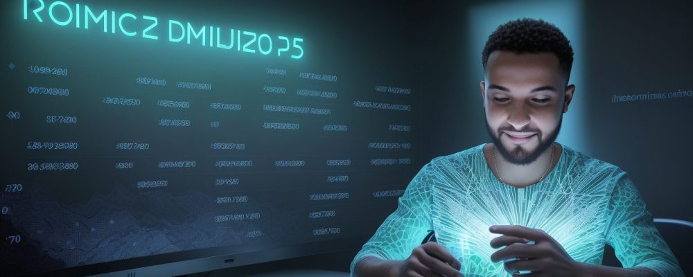 Ilustração mostrando um empresário analisando uma nota fiscal eletrônica em um ambiente de escritório moderno, com foco em escrituração digital e software para nota fiscal eletrônica