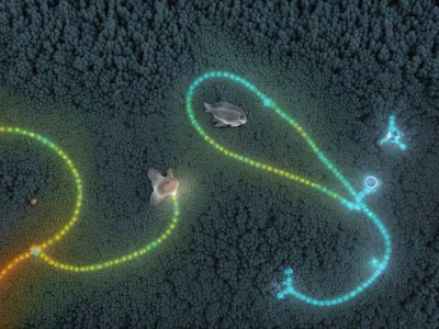 Gráfico mostrando análise de dados e estatística aplicada no serviço público, com destaque para a tomada de decisões informadas e melhoria de políticas públicas.