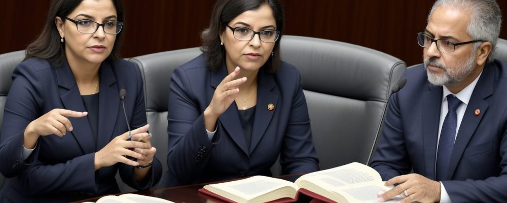 Imagem representando o Estatuto da OAB, com advogado em destaque, simbolizando ética e responsabilidade na advocacia.