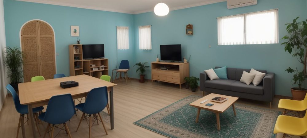 Sala de aula com professores e alunos usando tecnologias educativas para superar dificuldades de aprendizagem.