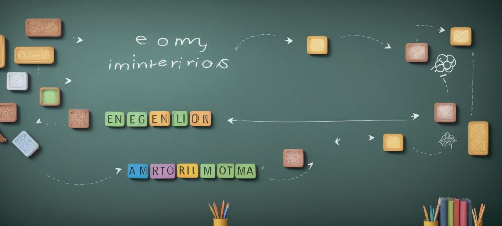 Sala de aula com alunos usando jogos educativos para dificuldades de aprendizagem.