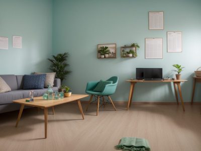 Sala de aula vibrante com alunos realizando experimentos práticos de química e explorando a tabela periódica.