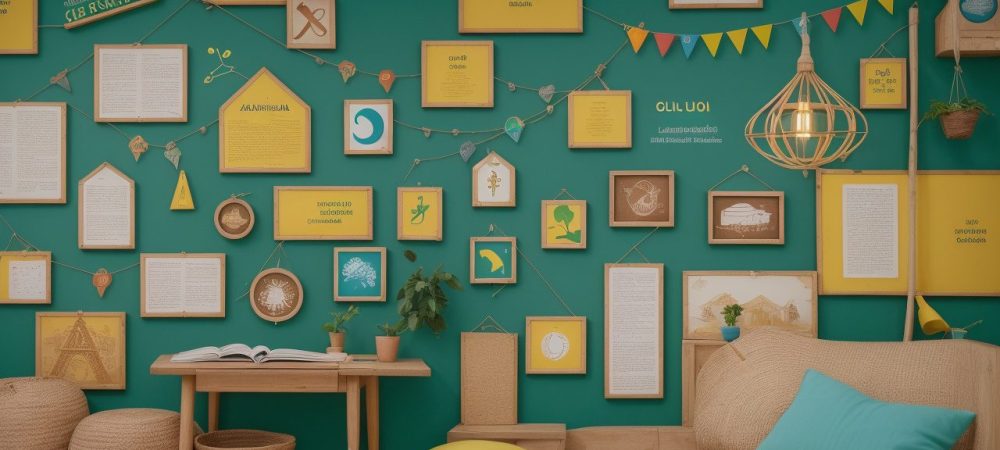 Sala de aula com estudantes participando de atividades práticas para dificuldades de aprendizagem