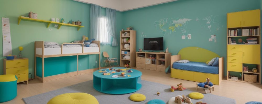 Sala de aula moderna com educadores aplicando estratégias para dificuldades de aprendizagem