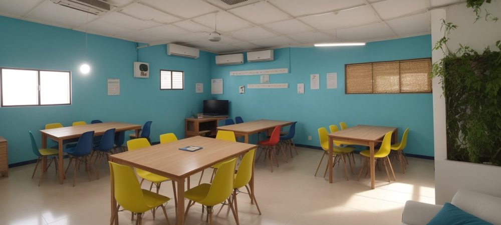 Educador implementando estratégias para ajudar alunos com dificuldades de aprendizagem na matemática